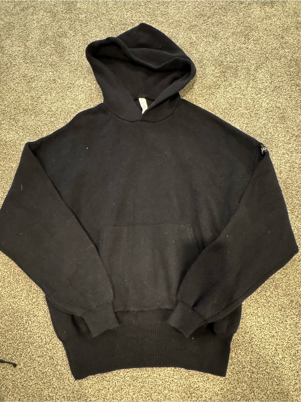 ALO Scholar Hooded Sweater - Black